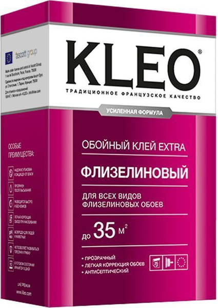 Клей для обоев Kleo EXTRA, 290 г. - купить по доступной цене в интернет ...