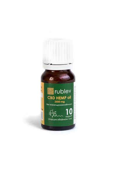 Масло растительное с добавкой CBD Rublev palm oil 20% - купить с ...