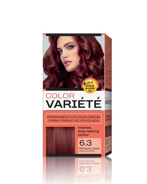 Инновационная перманентная краска для волос Variete Color оттенок 6.3 ...