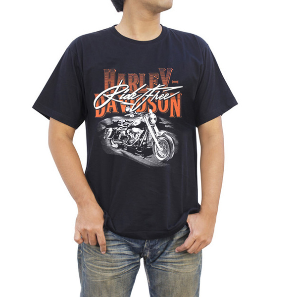 Футболка Harley-Davidson, размер 56, цвет черный, 100%хлопок - купить ...