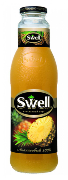 Сок Swell Ананас, 750 г - купить с доставкой по выгодным ценам в ...