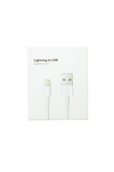 Кабель Apple Lightning, USB 2.0 Lightning to USB (1m) оригинальный чип ...