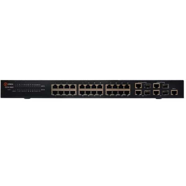 Коммутатор QTECH QSW-2800-28T-AC купить на OZON по низкой цене (280318099)