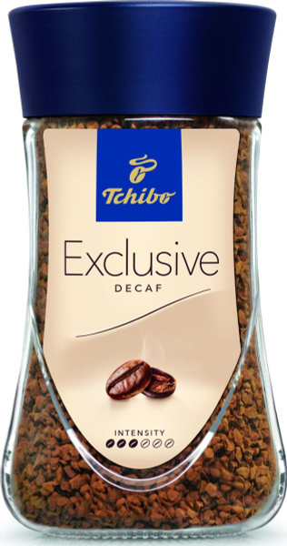 Кофе растворимый Tchibo Exclusive Decaf, 100 г - купить с доставкой по ...