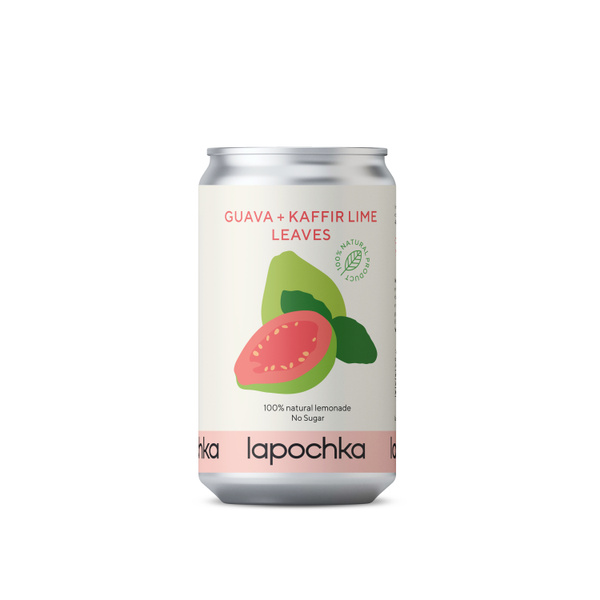 Lapochka гуава/каффир-лайм 0,33л.*20шт. Лапочка Напиток - купить с ...