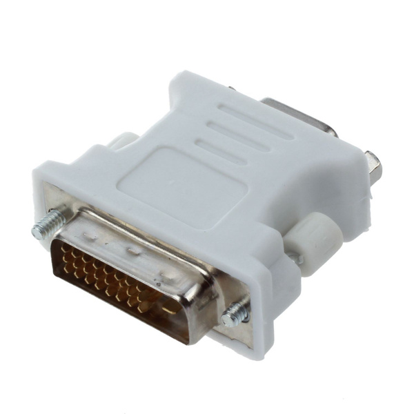 Переходник DVI-штекер (DVI - D 24 1) на гнездо VGA (15-контактный ...