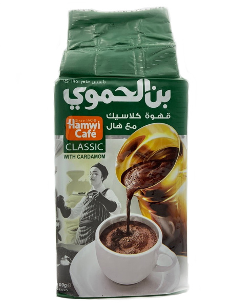 Кофе Арабский молотый с кардамоном Hamwi Classic Хамви Сирия, 200гр ...