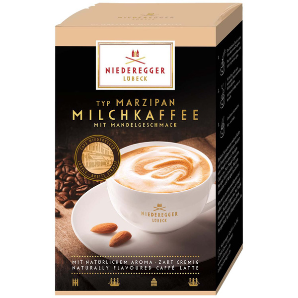 Марципановый кофе с молоком Niederegger, 200 г - купить с доставкой по ...