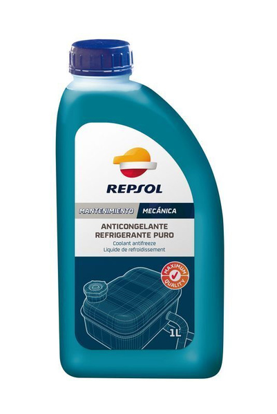 Антифриз Repsol ANTICONGELANTE REFRIGERANTE MAXIMUM QUALITY PURO 1L ...