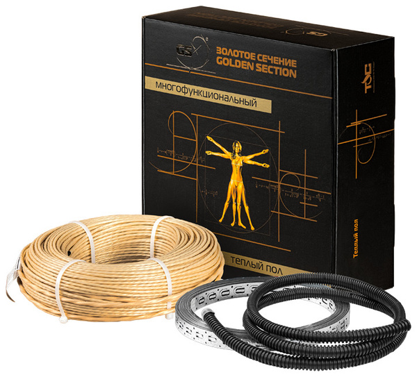 Теплый пол Золотое сечение GS Cabel 1 м² - купить по доступным ценам в ...
