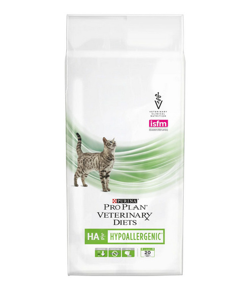 Pro Plan Veterinary Diets HA Hypoallergenic корм для кошек при пищевой ...