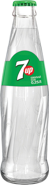 Газированный напиток 7UP / Севен Ап стекло (0,25л*12шт) - купить с ...