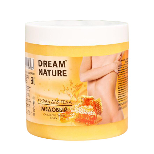 Скраб-пилинг для тела "Dream Nature" Медовый 720 гр - купить с ...