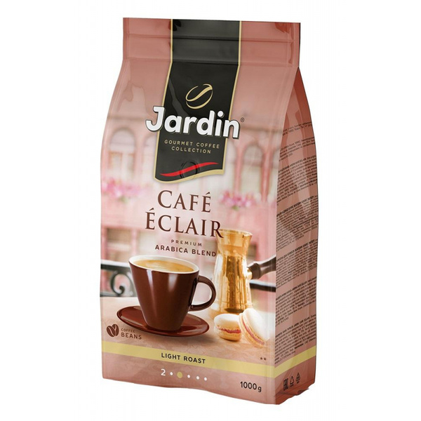 Кофе в зернах Jardin Cafe Eclair, 1 кг - купить с доставкой по выгодным ...