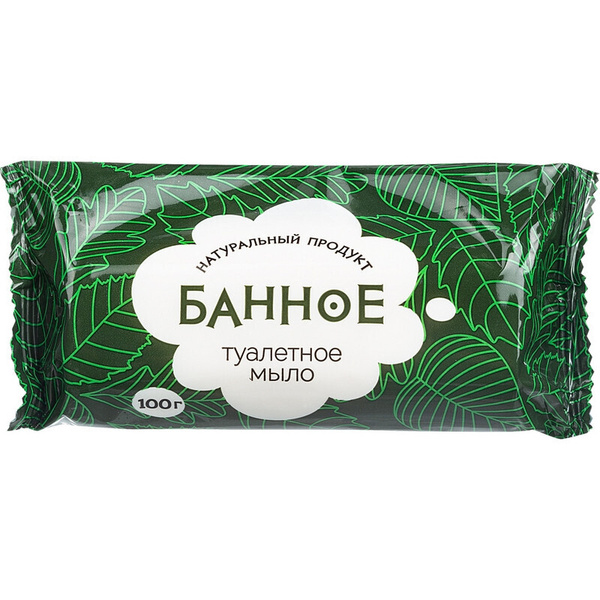 Мыло туалетное Банное, 100 г - купить с доставкой по выгодным ценам в ...