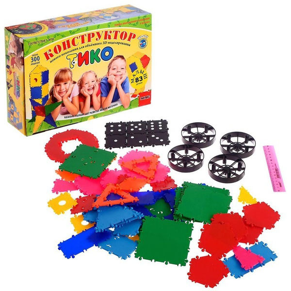 Конструктор ТИКО "Малыш", 83 детали - купить с доставкой по выгодным ...