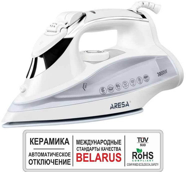 Утюг ARESA AR-3116 Керамическое покрытие - купить по выгодной цене в ...