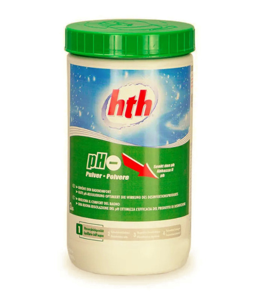 Порошок рН-минус для понижения уровня рН воды, 2 кг, hth (S800812H2 ...