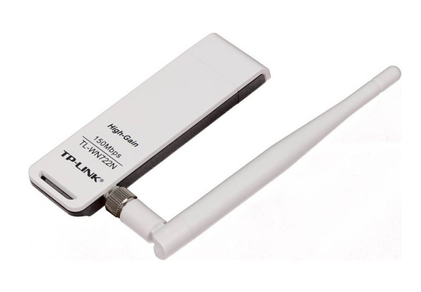 Сетевой адаптер WiFi TP-Link TL-WN722N USB 2.0 (ант.внеш.съем) 1ант ...