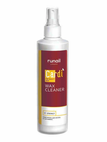 RuNail Professional Очиститель для воска и парафина Cardi, 250 мл ...