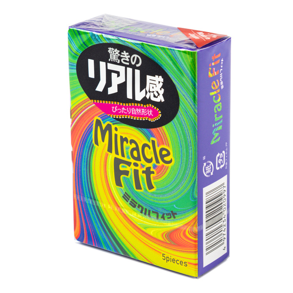 Презервативы японские Sagami Miracle Fit, 5 шт - купить с доставкой по ...
