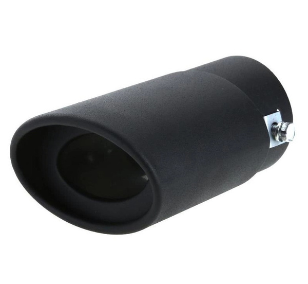 Насадка на выхлопную трубу автомобиля универсальная прямая матовая ...