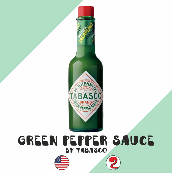 Tabasco соус острый "Зеленый перечный/Green pepper sauce" (Табаско ...