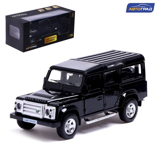 Машина металлическая LAND ROVER DEFENDER, 1:32, открываются двери ...