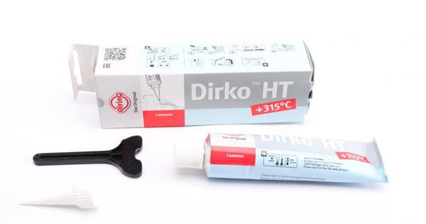Герметик Dirko HT Elring серый силиконовый 70 мл от -60с до 315с 527291 ...