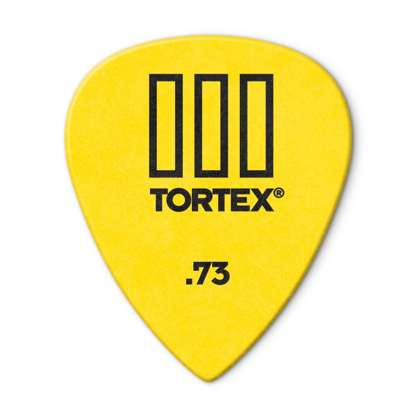 462R.73 Tortex III Медиаторы 72шт, толщина 0,73мм, Dunlop - купить с ...