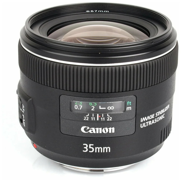 Объектив Canon EF 35mm f2 IS USM - купить по выгодной цене в интернет-магазине O