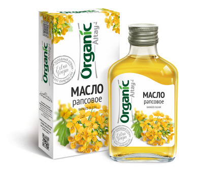 Рапсовое масло "Altay Organic" 100 мл - купить с доставкой по выгодным ...
