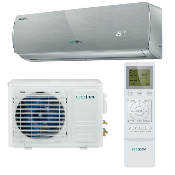 Настенная сплит-система Ecoclima Wind Line EC/I-09QC/ ECW/I-09QCG ...