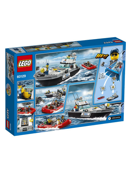 Конструктор LEGO City Полицейский катер (LEGO 60129) - купить с ...