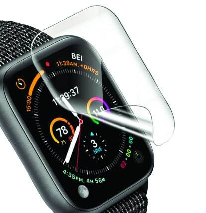 Гидрогелевая защитная пленка Steel Skin для часов Apple Watch 4 40 mm ...