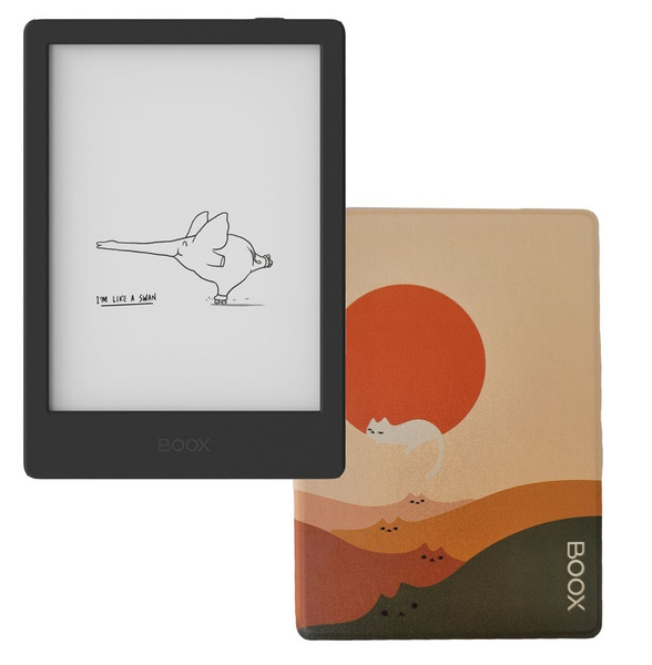 Электронная книга ONYX BOOX POKE 4 Lite Черный_мм-4285-3, Монохромный ...