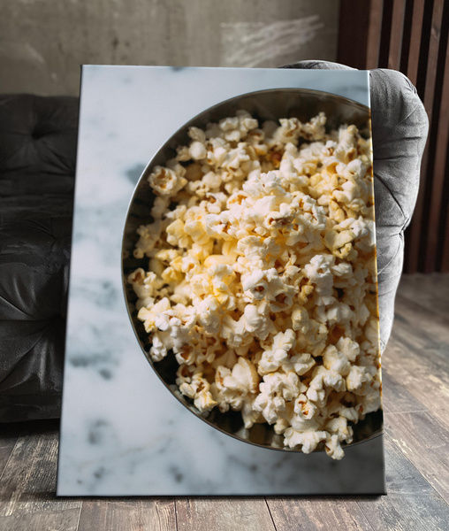 Картина на холсте (high calorie low fodmap snacks, попкорн с солью