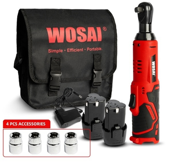 Аккумуляторный гайковерт VVOSAI (WOSAI) 12В 2Ач WS-B3-B2 2 АКБ + сумка ...
