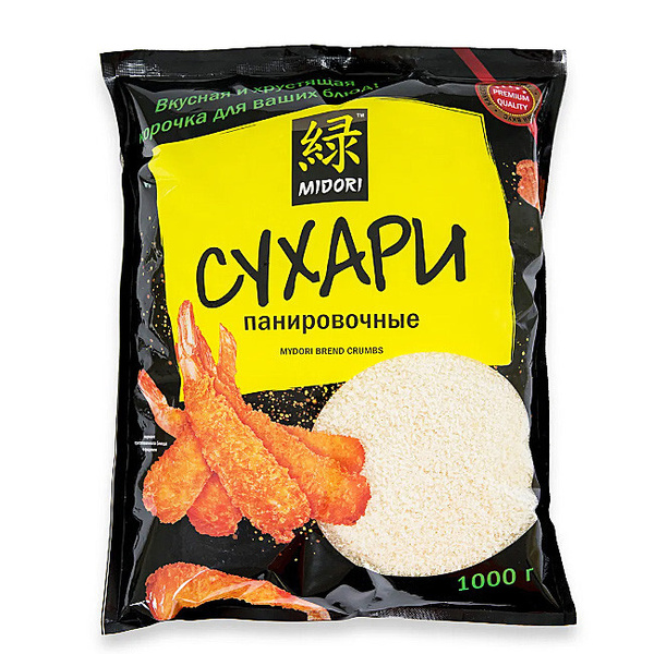Сухари панировочные Мидори 1 кг - купить с доставкой по выгодным ценам ...