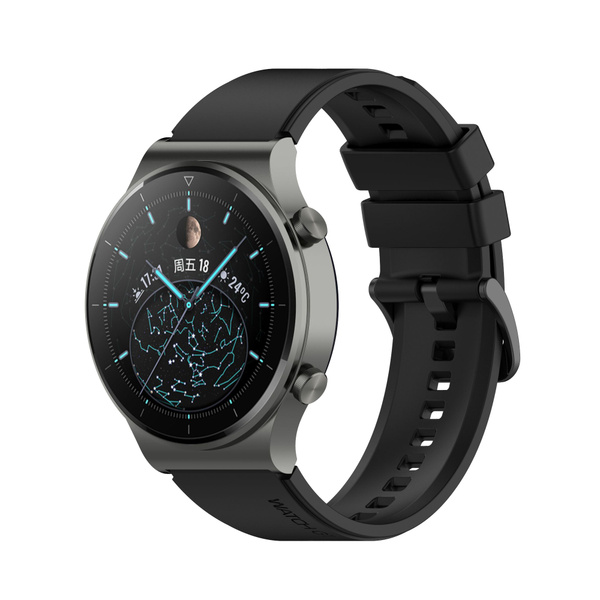 22 мм Силиконовый ремешок для HUAWEI GT3 Pro 46 мм/GT3 GT2 46 мм/GT2 ...