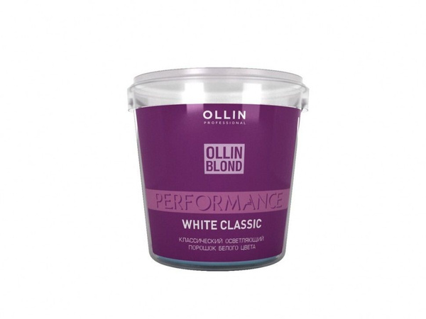 Ollin Blond Performance Порошок для обесцвечивания волос белого цвета ...