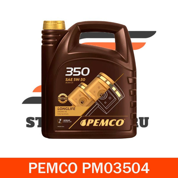 Масло моторное PEMCO 5W-30 Синтетическое - купить в интернет-магазине ...