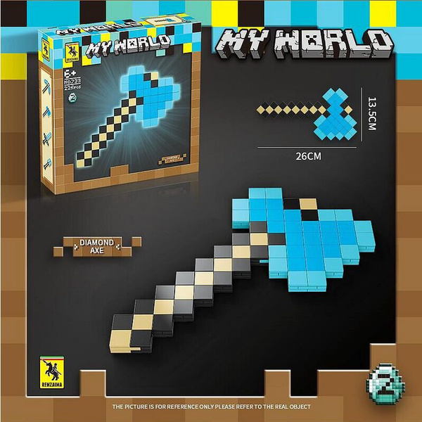 Конструктор Renzaima Майнкрафт Топор / My World совместим с ...