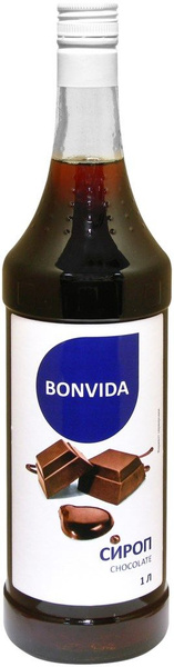 Сироп BONVIDA со вкусом Шоколада, 1л - купить с доставкой по выгодным ...