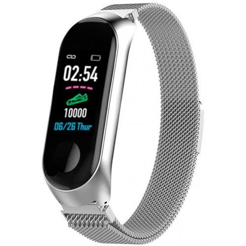 Фитнес браслет BandRate Smart BRSM333PLBSWB с измерением давления ...