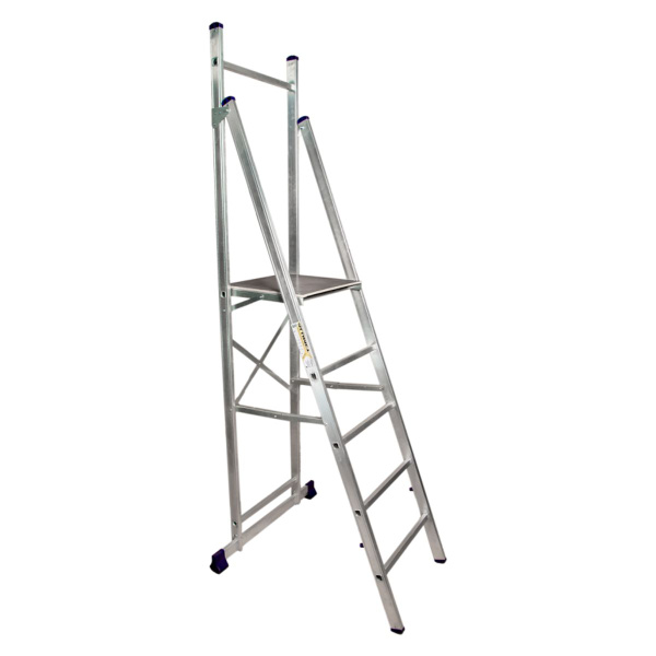 Стремянка профессиональная Alumet APE 1405, алюминиевая, 5 ступеней, 2 ...