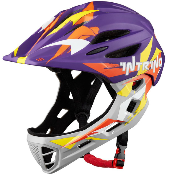 Детский шлем FullFace Intrino Satellite, лёгкий, размер S (46-53 см ...