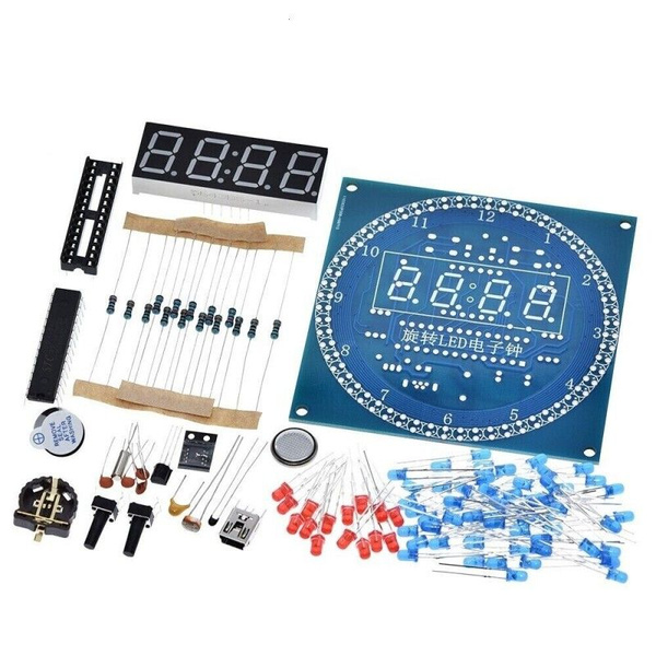 DIY набор "Часы с термометром на микросхеме DS1302" - купить с ...