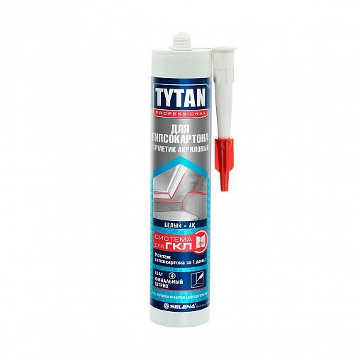 Акриловый Герметик Tytan Professional, Для стеновых панелей, белый ...