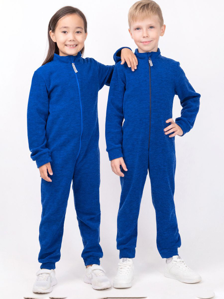 Детский флисовый комбинезон Happy Fox зимний демисезонный для девочки ...